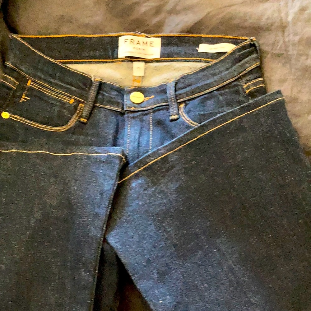 Frame Le high flare denim
